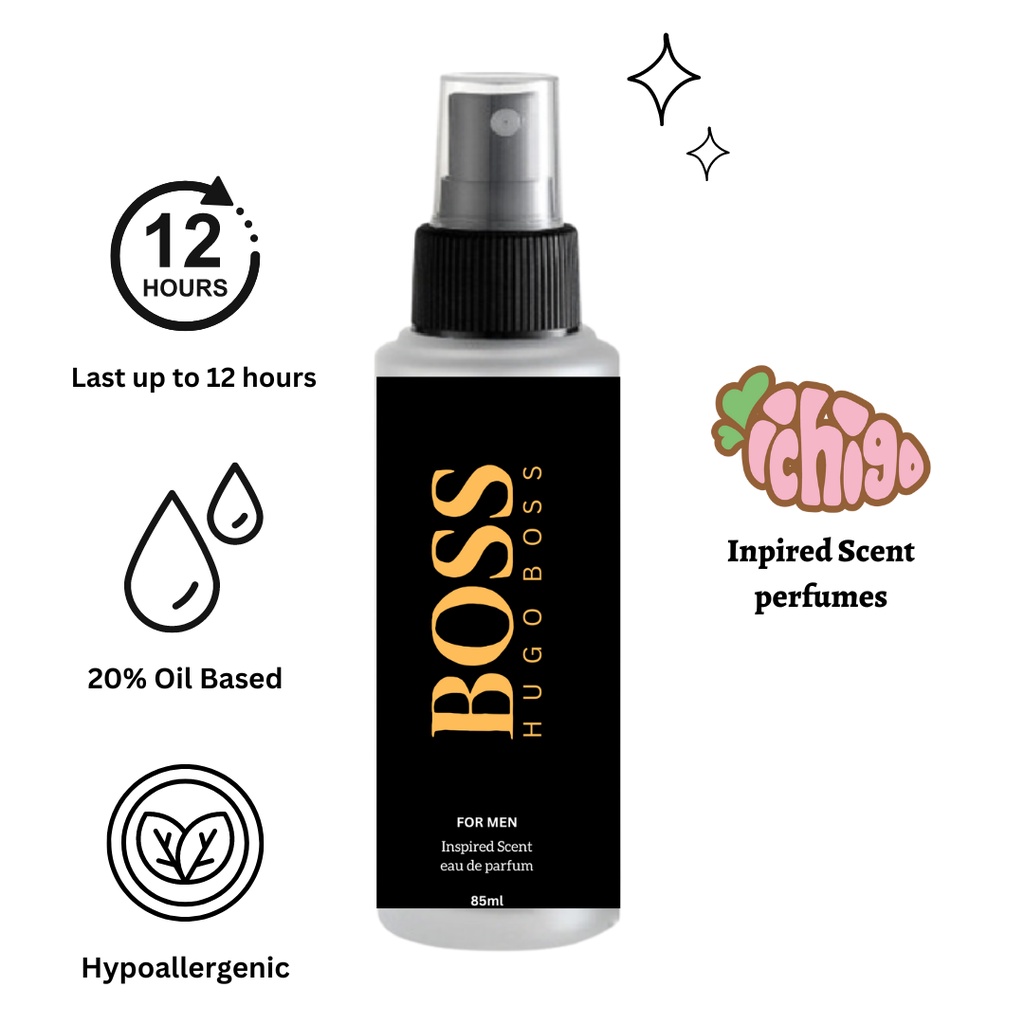 85ml Oil Based Perfume Inspired by Hugo B0SS for Men Shopee Philippines