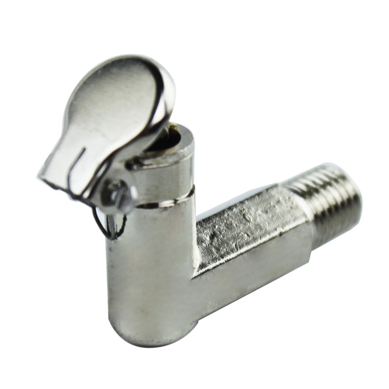 M6 M8 M10 1/8" BSP Male Thread Brass Elbow Spring Cap Type Lubricating