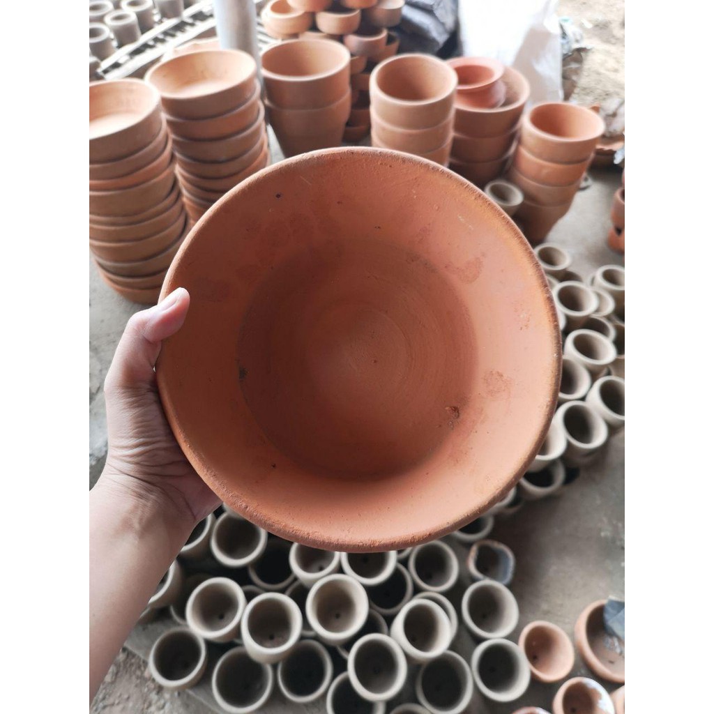 DISH GARDEN POT HANDMADE CLAY POTS from Batangas! Support Locals