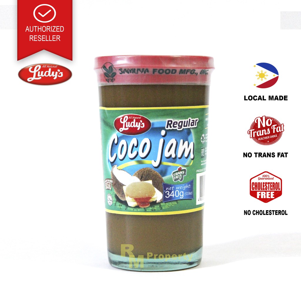 Ludy's All natural Coco Jam 340g Shopee Philippines