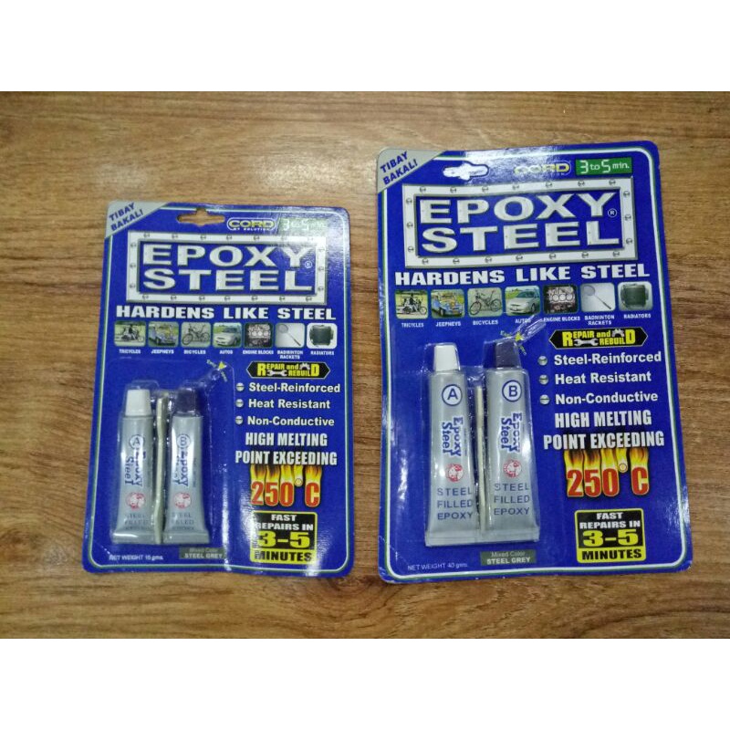 Steel Epoxy (15g & 40g) Shopee Philippines