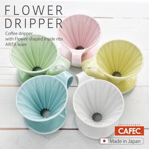 Cafec Flower Dripper (V60 dripper / Coffee Dripper) Shopee Philippines