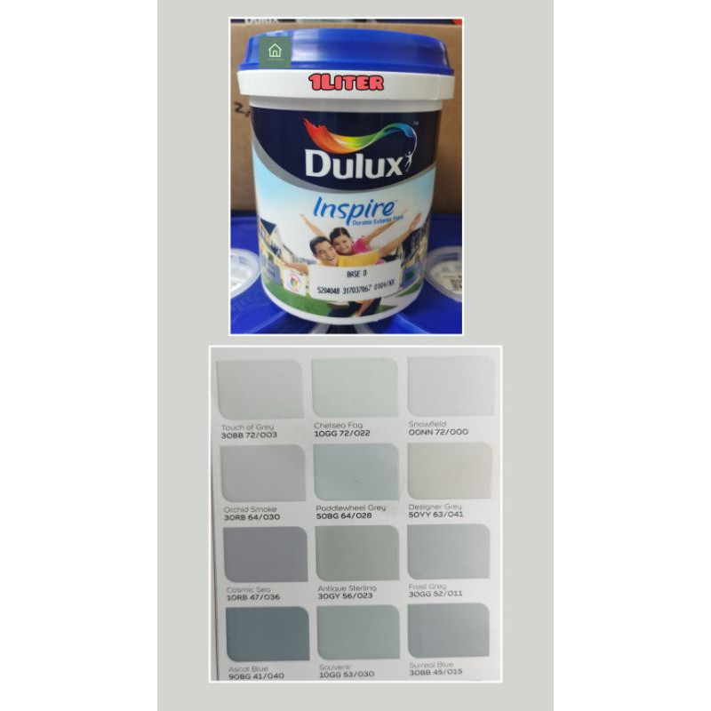 Dulux Inspire Exterior 1 Liter (Outer Paint) Shopee Philippines