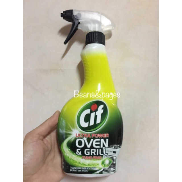 Cif Ultra Power Oven & Grill Cleaner 500ml FUMEFREE Shopee Philippines