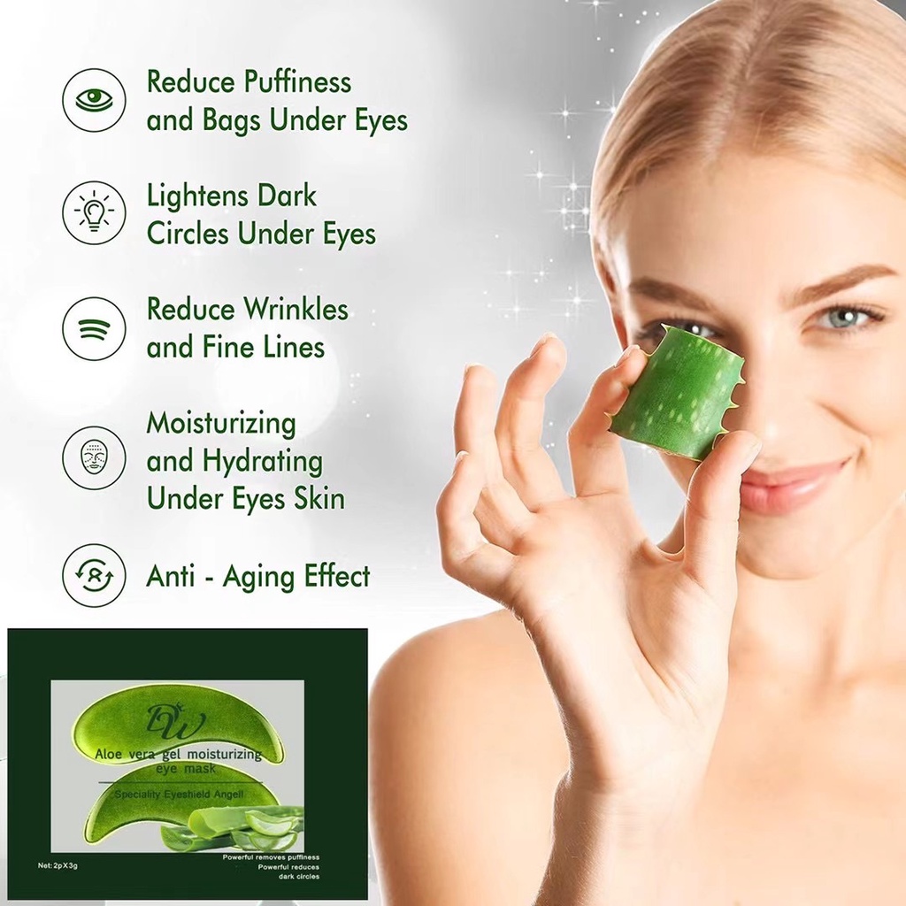DW Aloe Vera Gel With Collagen Hydrogel Eye Patch 39 Shopee Philippines