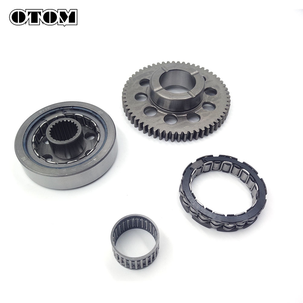 OTOM Motorcycle Electric Start Overrunning Clutch New Starter Engine