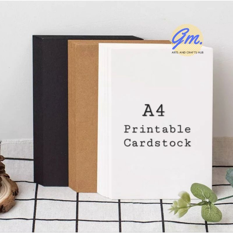 KRAFT PAPER Printable Cardstock Matte Board 10 / 20 sheets 150gsm