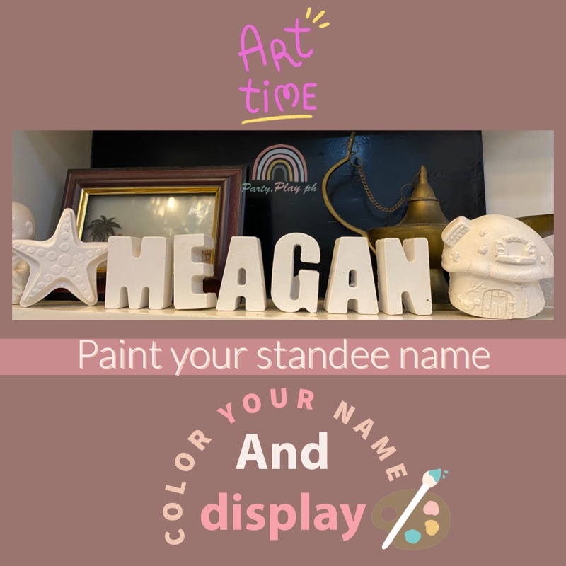 paint your standee name/letter Shopee Philippines