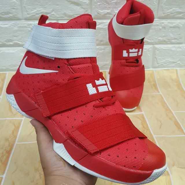 Nike Lebron James High cut Basketball Shoes for men RED Shopee
