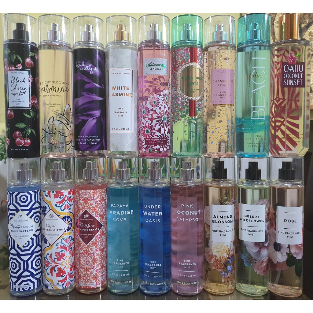 Original Bath and Body Works Fine Fragrance Mist 04 Shopee Philippines