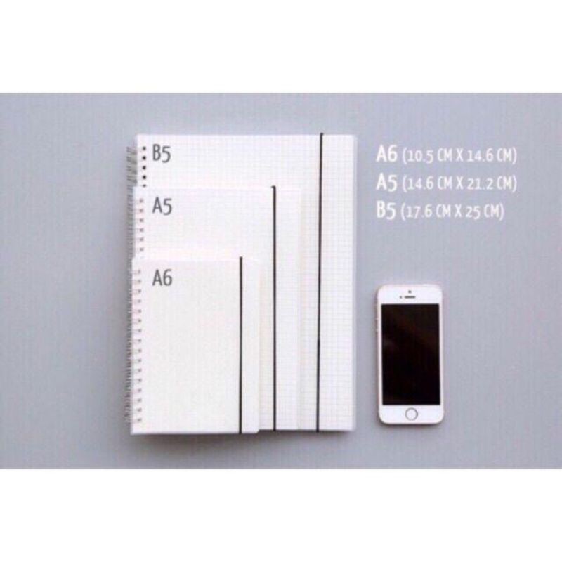 muji styled notebook Shopee Philippines