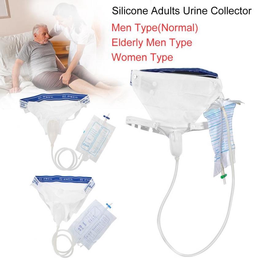 Urine Catheter Bags Urine Collector Silicone Adults Man Shopee