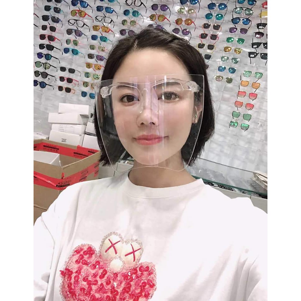 Face shield in other locations. Aglako Online Full Face Shield Acrylic (Hard Plastic ...