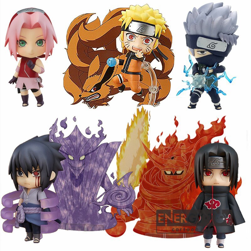 Naruto Uzumaki Sasuke Uchiha Hatake Kakashi Itachi Figure Shopee