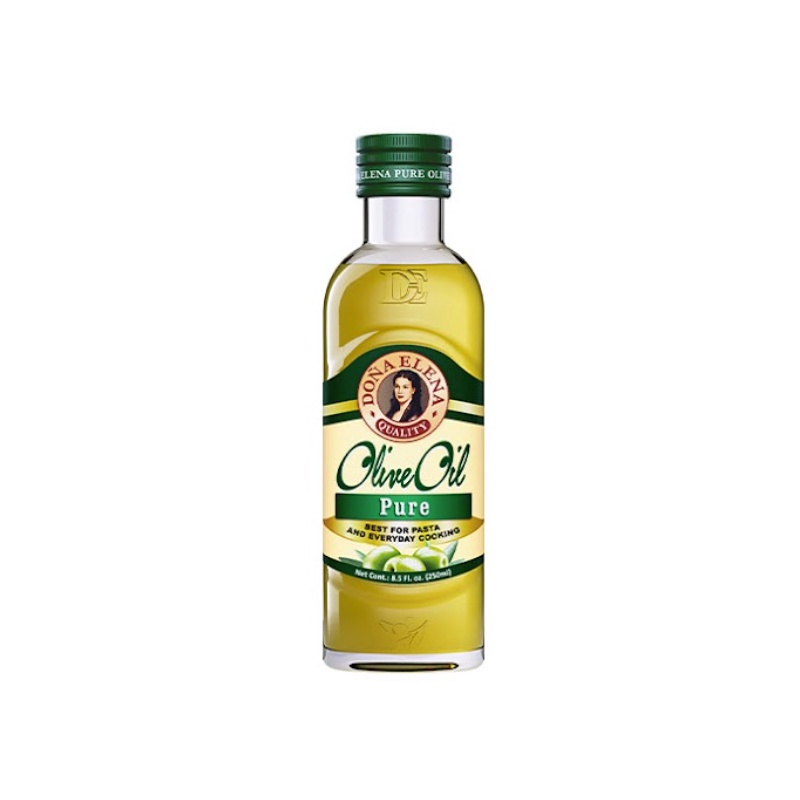 Dona Elena Olive Oil Pure 250mL Shopee Philippines