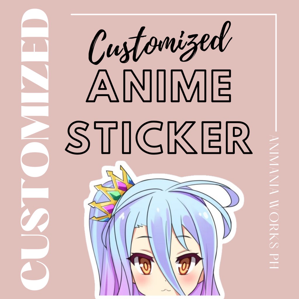 『Customized』Request / Customized Section Anime Stickers READ