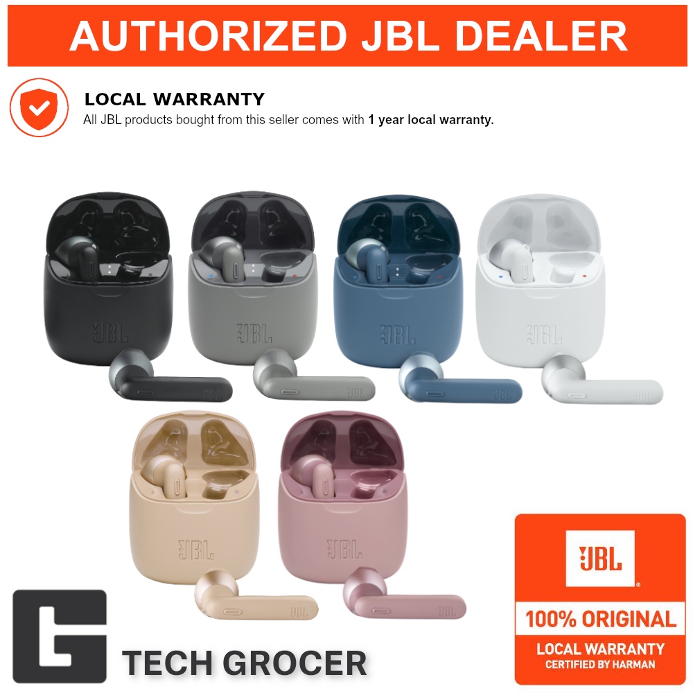 JBL TUNE 225TWS True Wireless Earbud Headphones 220TWS Shopee Philippines