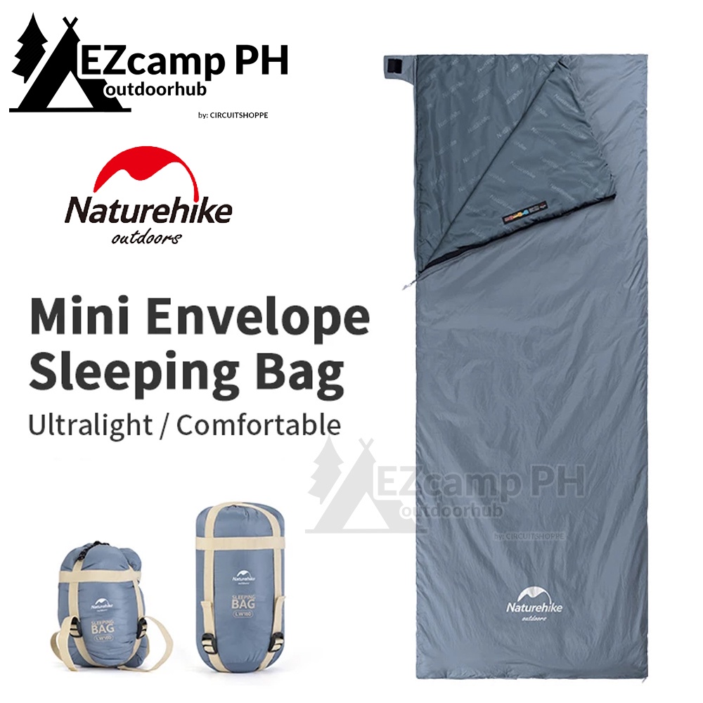 Naturehike Lw180 Sleeping Bag Portable Camping Hiking Ultralight Comfortable Sleep Bed Mat Pad