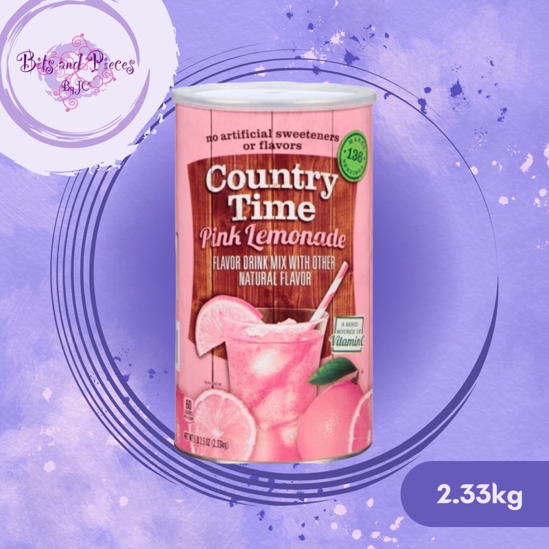 Country Time Pink Lemonade Drink Mix 2.33kg Shopee Philippines