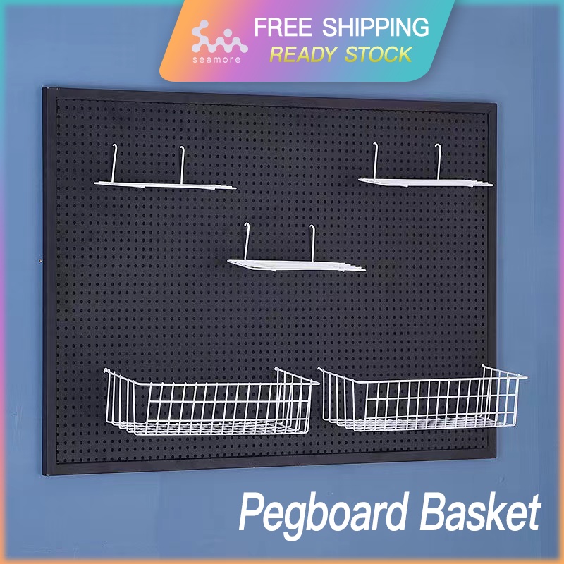 Pegboard Hanging basket/ Home kitchen storage Sundry box/Supermarket