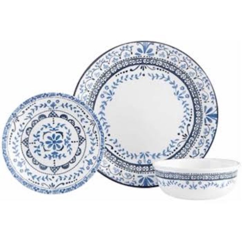 CORELLE PORTOFINO / BOHO DAYDREAM 18 Pc Dinnerware Set Shopee Philippines
