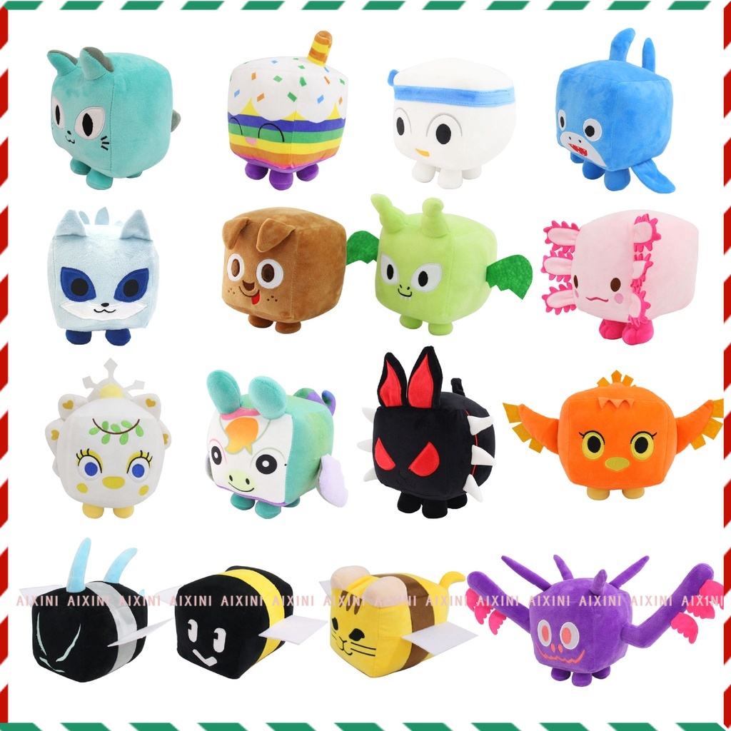 15CM Pet Simulator X Cat Plush Toy, Roblox Cat Plush,Big Games Cat