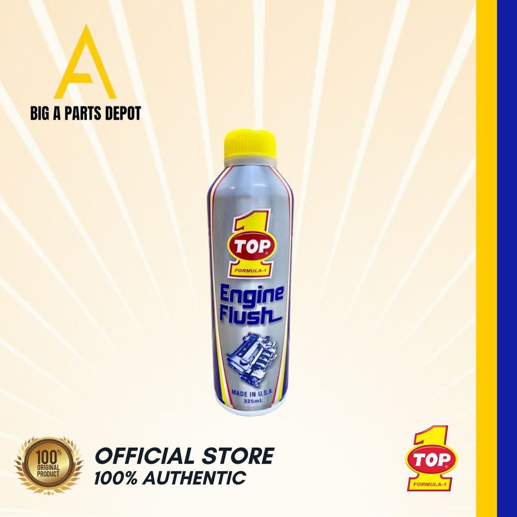 Top 1 Engine Flush, Dissolves Sludge & Varnish Quickly 325ml Shopee