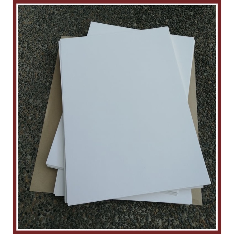 20pcs A3 SIZE Foldcote /Vellum Paper Board/ Carrier board for DIY
