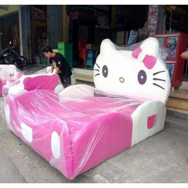 Beautiful hello kitty bed frame Shopee Philippines