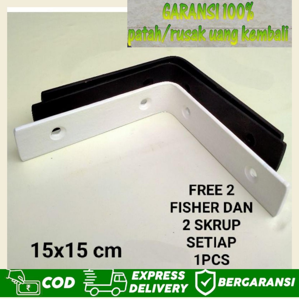 SIKU KAYU Iron Elbow Shelves Elbow Shelves Wall Board Bathroom Shelf