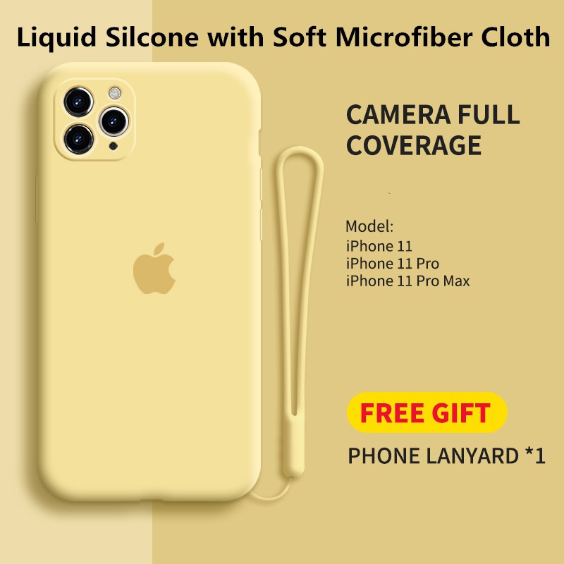 [Available]New Original Soft Phone case with Apple Logo Soft Microfiber