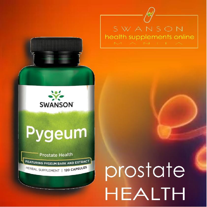 Swanson Pygeum Bark & Extract 120 Caps Maintains bladder health