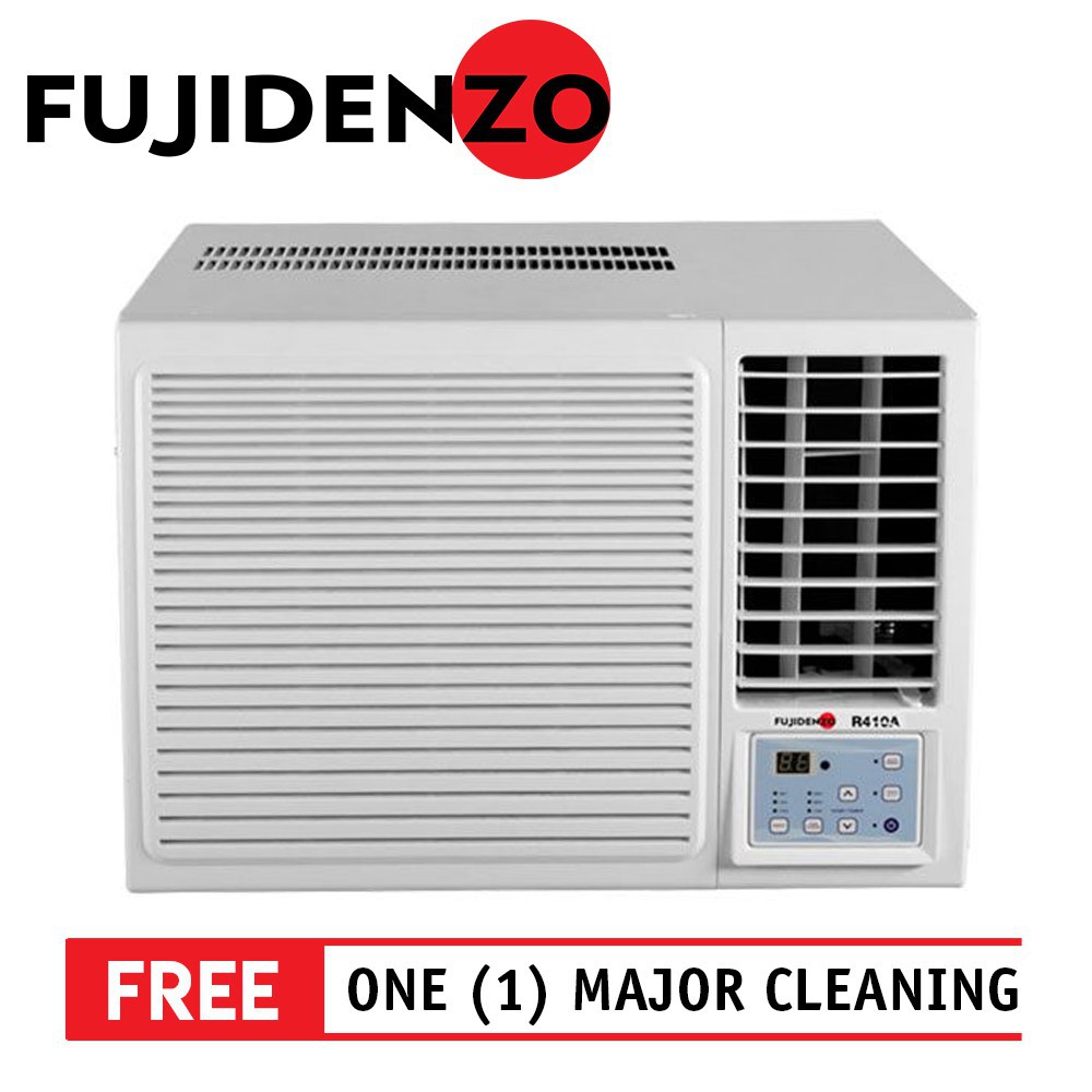 Fujidenzo 1.0 HP Inverter Grade Window Type Aircon WAR90CES (White