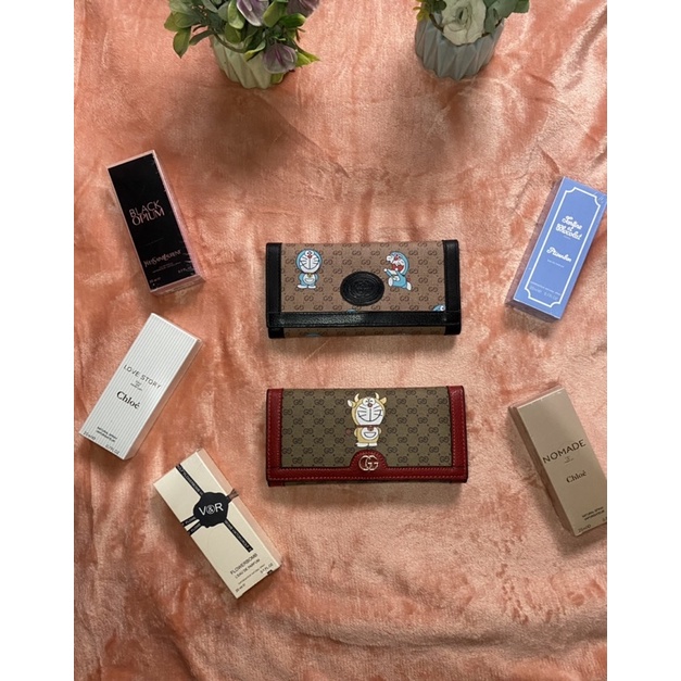 Gucci Inspired Doraemon Edition Long Wallet Shopee Philippines