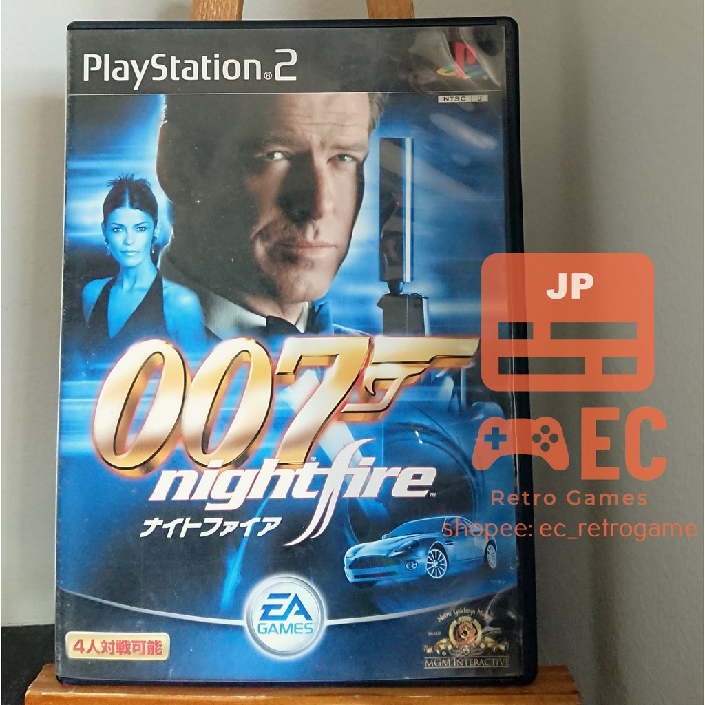 James Bond 007 Nightfire Original NTSCJ Playstation 2 PS2 Game
