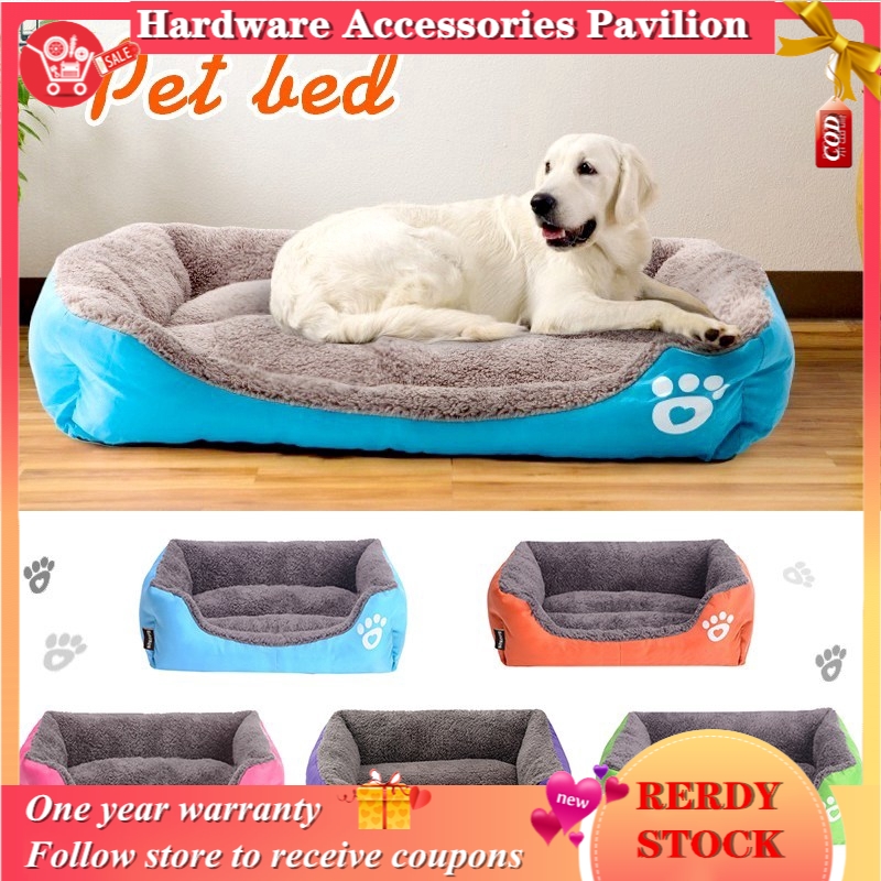 Large Pet Cat Dog Bed Breathable Cotton Winter Warm Pet Bed for Medium Large Dog S/M/L/XL/XXL