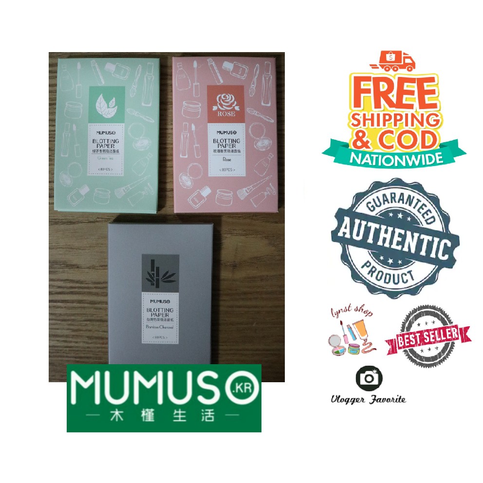 Mumuso Blotting Paper Shopee Philippines