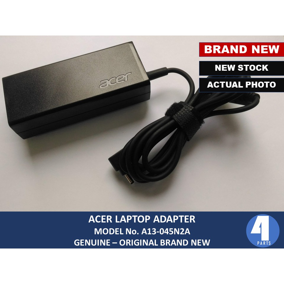 ACER A13045N2A Laptop Charger (Genuine Original, Brand New) Shopee