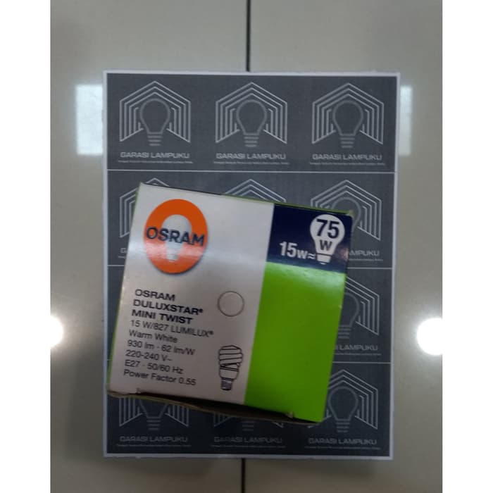 Osram Dulux Star Mini Twist 15w / 827 Lumilux Yellow 15watt Shopee Philippines