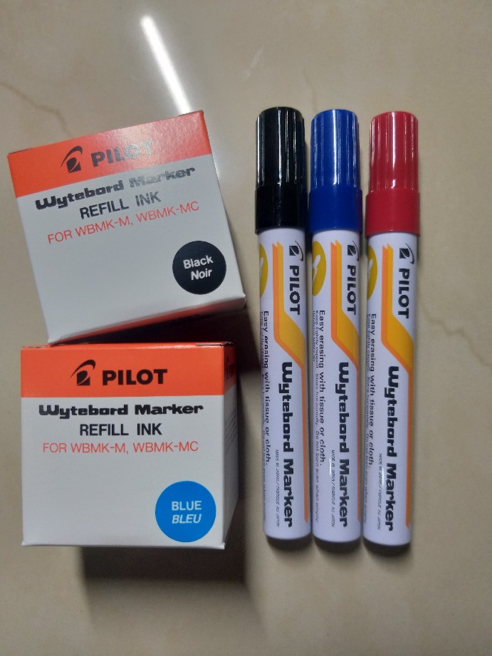 Pilot Pentel Pen Permanent Marker Refill Ink Shopee Philippines