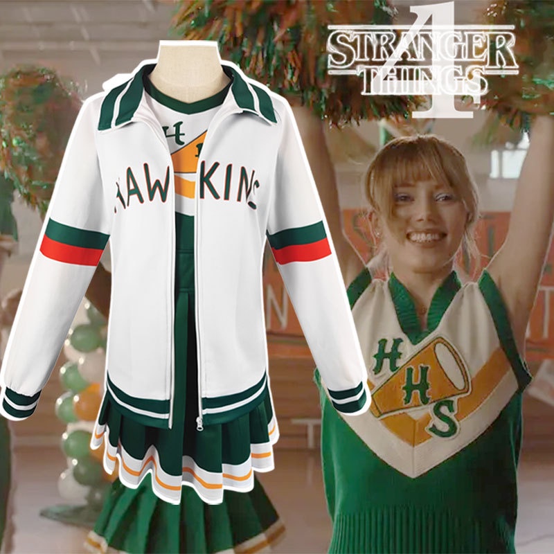 Stranger Things Chrissy Cunningham Cosplay Costume Hawkins High School