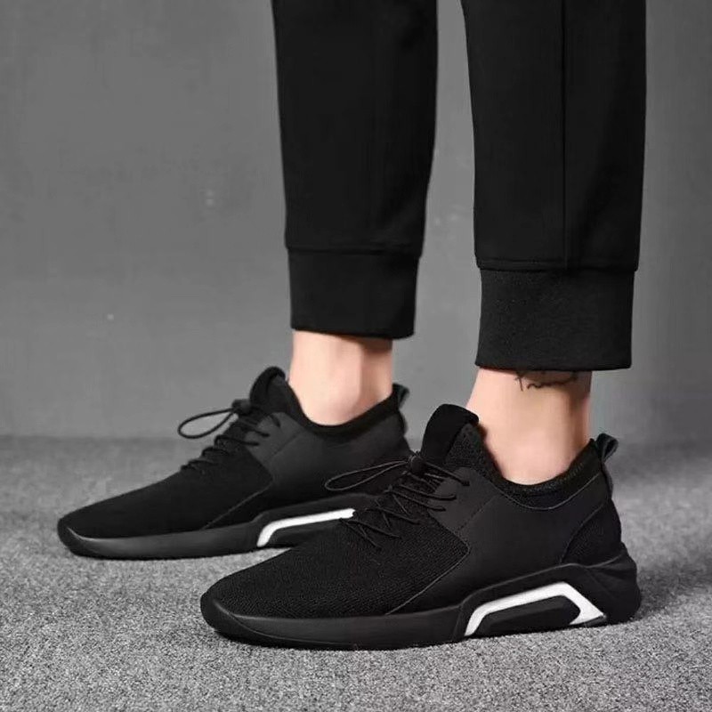 Korean fashion breathable running shoes sneaker for men Shopee