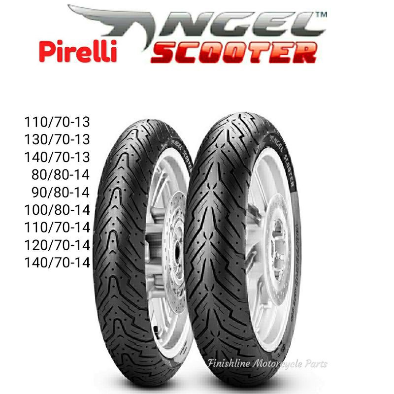 PIRELLI Size 13 14 Angel Scooter Motorcycle Tire Shopee Philippines