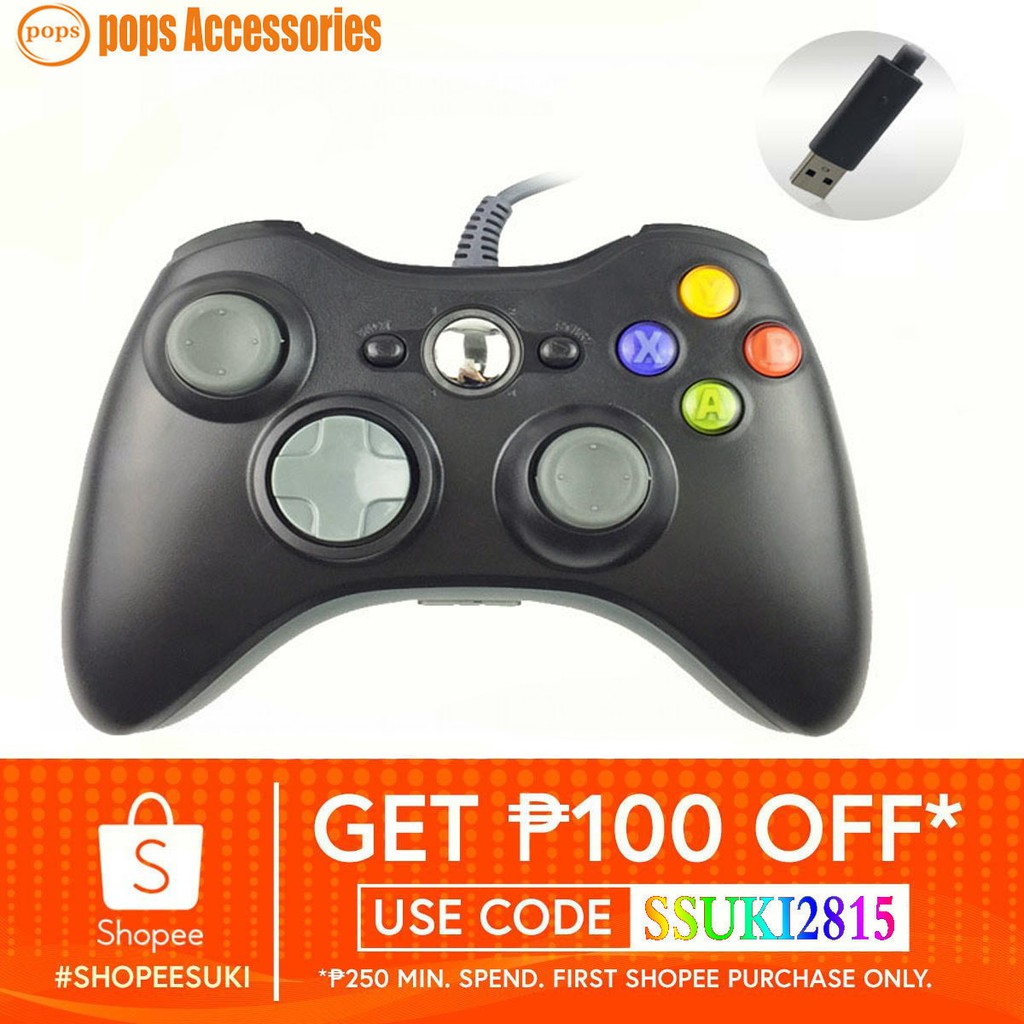 Microsoft Xbox 360 USB Wired Gaming Controller Shopee Philippines