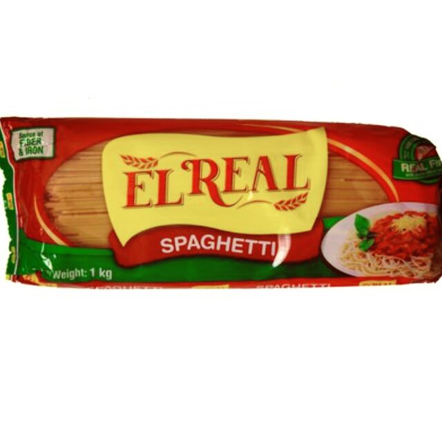 El Real Pasta Spaghetti (1kg) Shopee Philippines