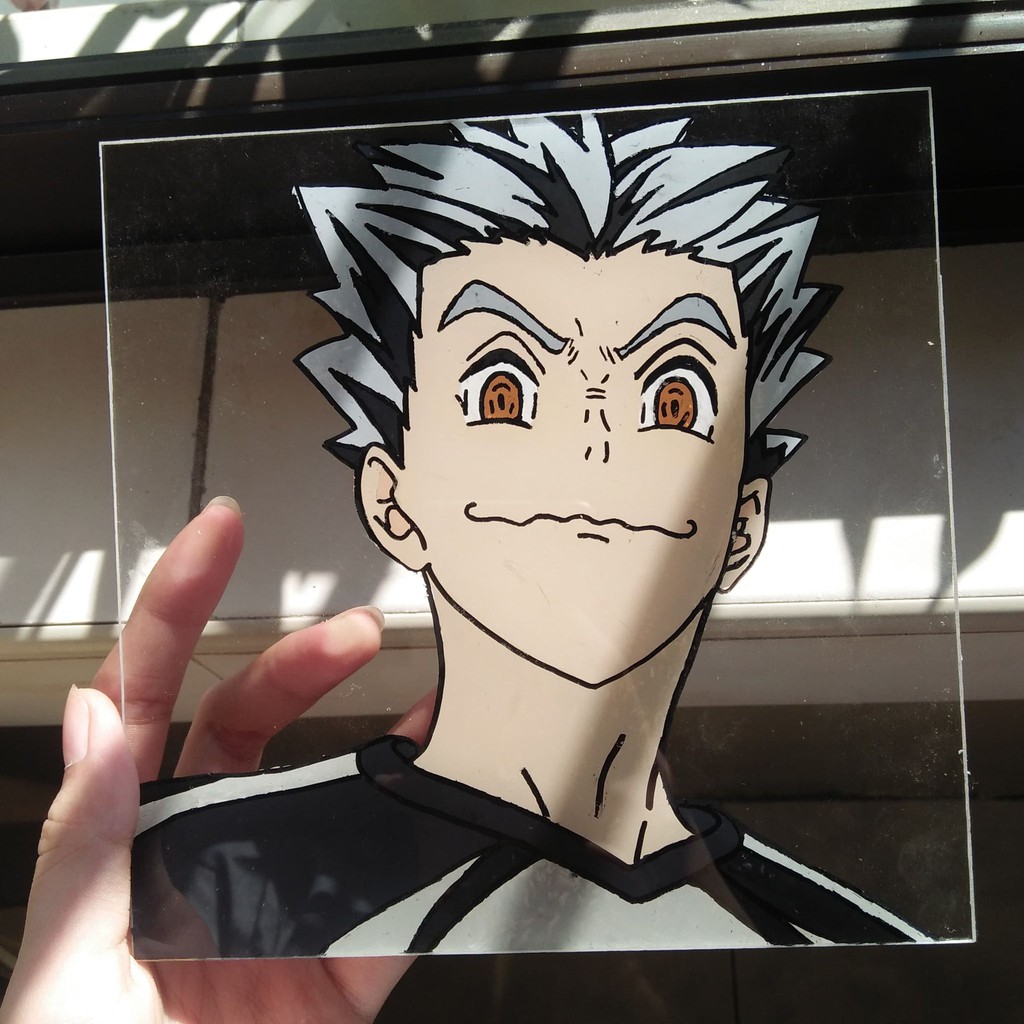 Easy Anime Glass Painting Ideas