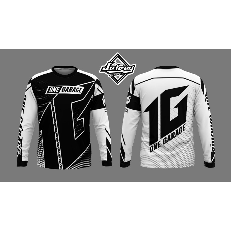 ONE GARAGE Motorcycle Riders TShirt Full Sublimation 3D Long Sleeves T