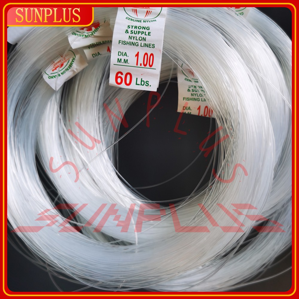 Nylon Monoline Tansi 60708090100120 String Fishing Line DIY Beads(10ROLL300G) Shopee