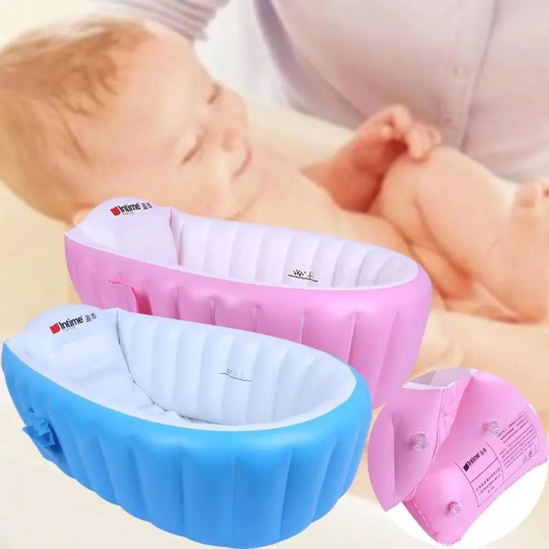 Portable Inflatable Baby Bath / Kids Bathtub / Children Tub Shopee