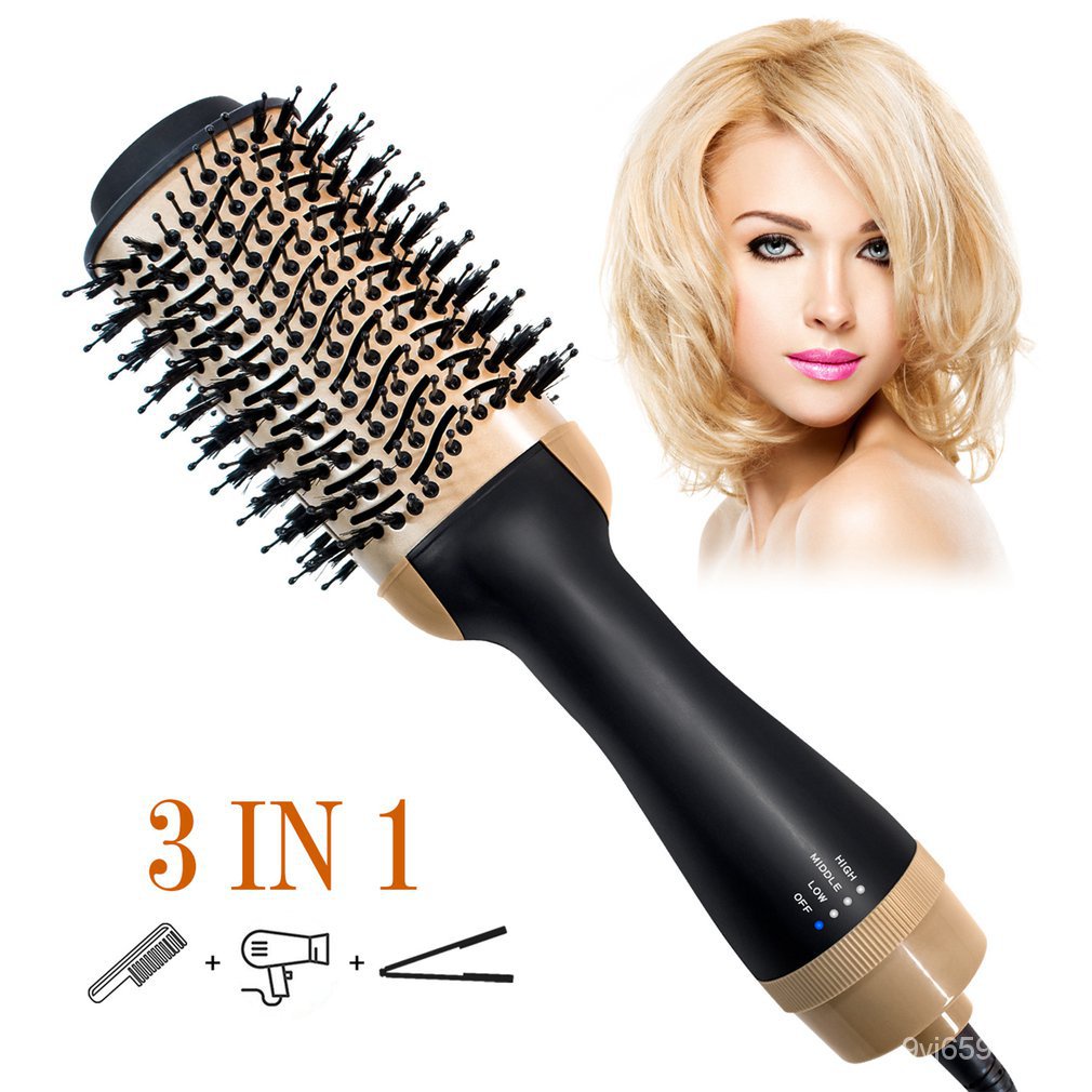 Hair Dryer Brush Hot Air Brush Hair Dryer Styler Volumizer 3 In 1 Brush